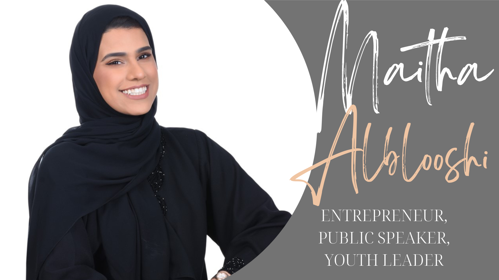 Maitha cover - Maitha Alblooshy, budding entrepreneur and youth leader, shares her journey
